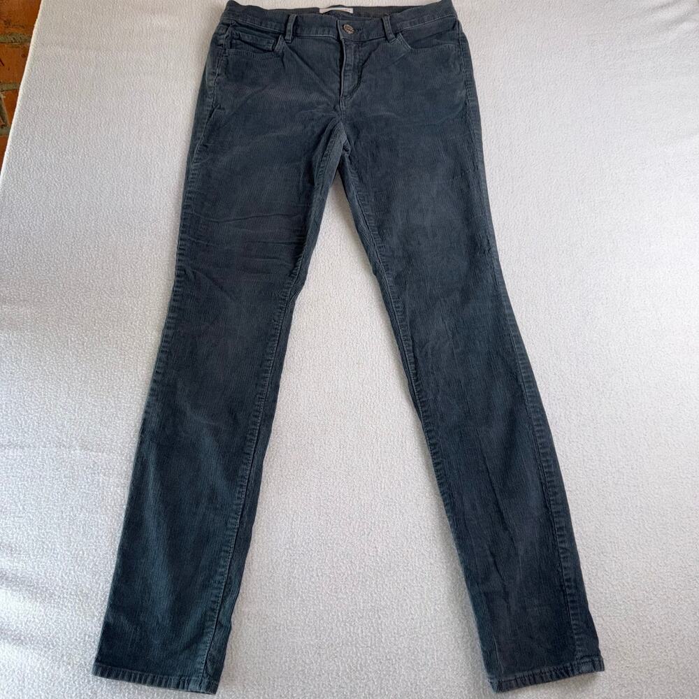 LOFT Women’s Size 27/4 Dark Teal Modern Skinny Corduroy Pants